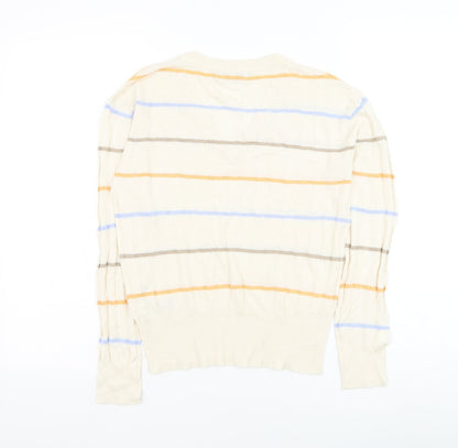 Womens UK Size S Marks and Spencer Ivory Pullover Jumper
