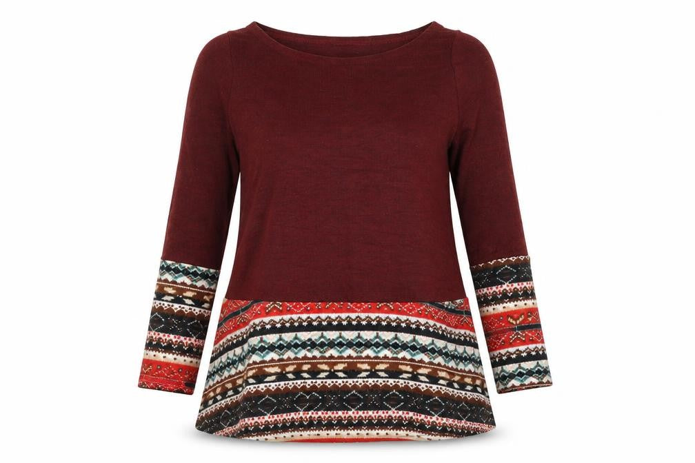 Womens UK Size M Preworn Red Pullover Jumper