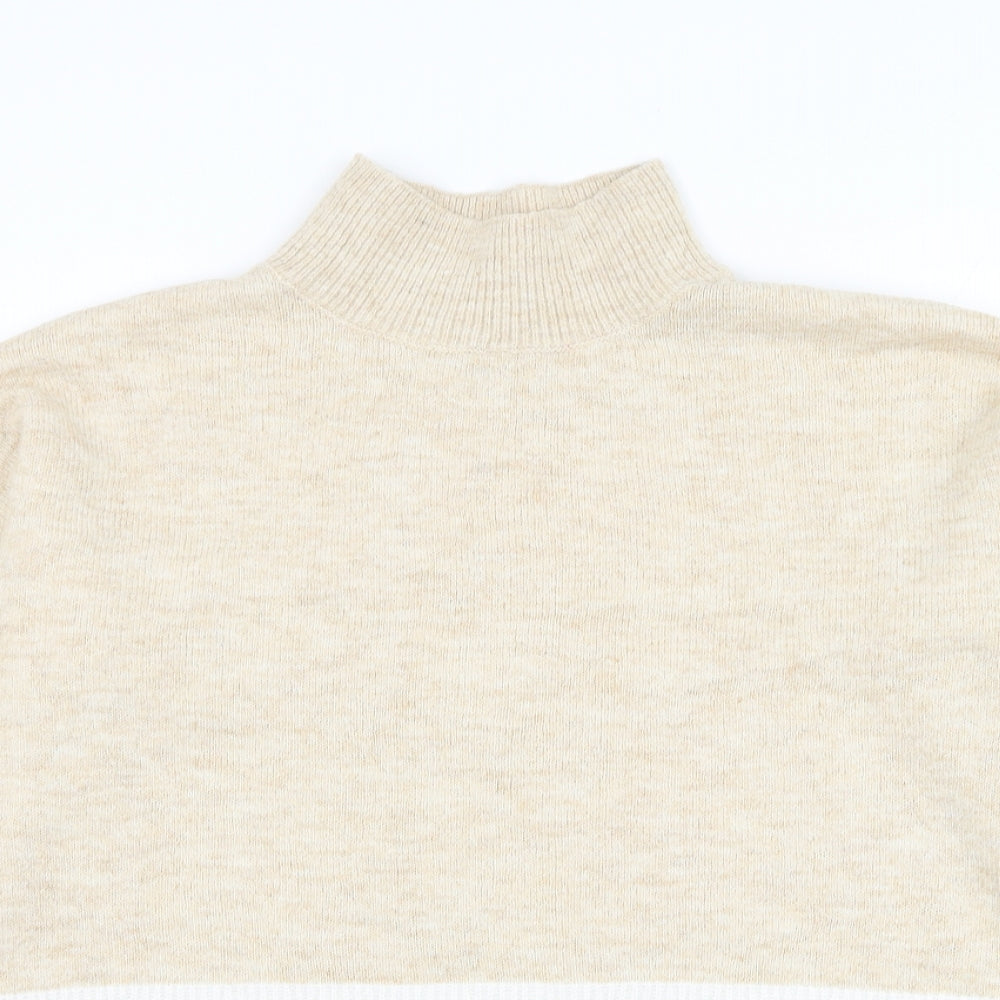 Womens UK Size 12 Bonmarché Beige Pullover Jumper