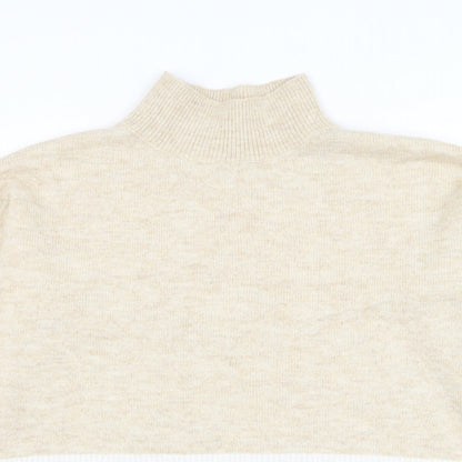 Womens UK Size 12 Bonmarché Beige Pullover Jumper