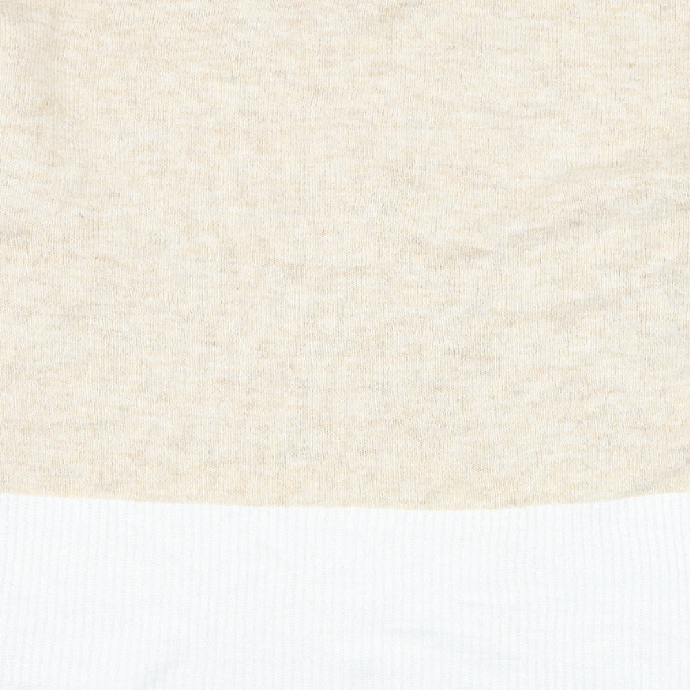 Womens UK Size 12 Bonmarché Beige Pullover Jumper