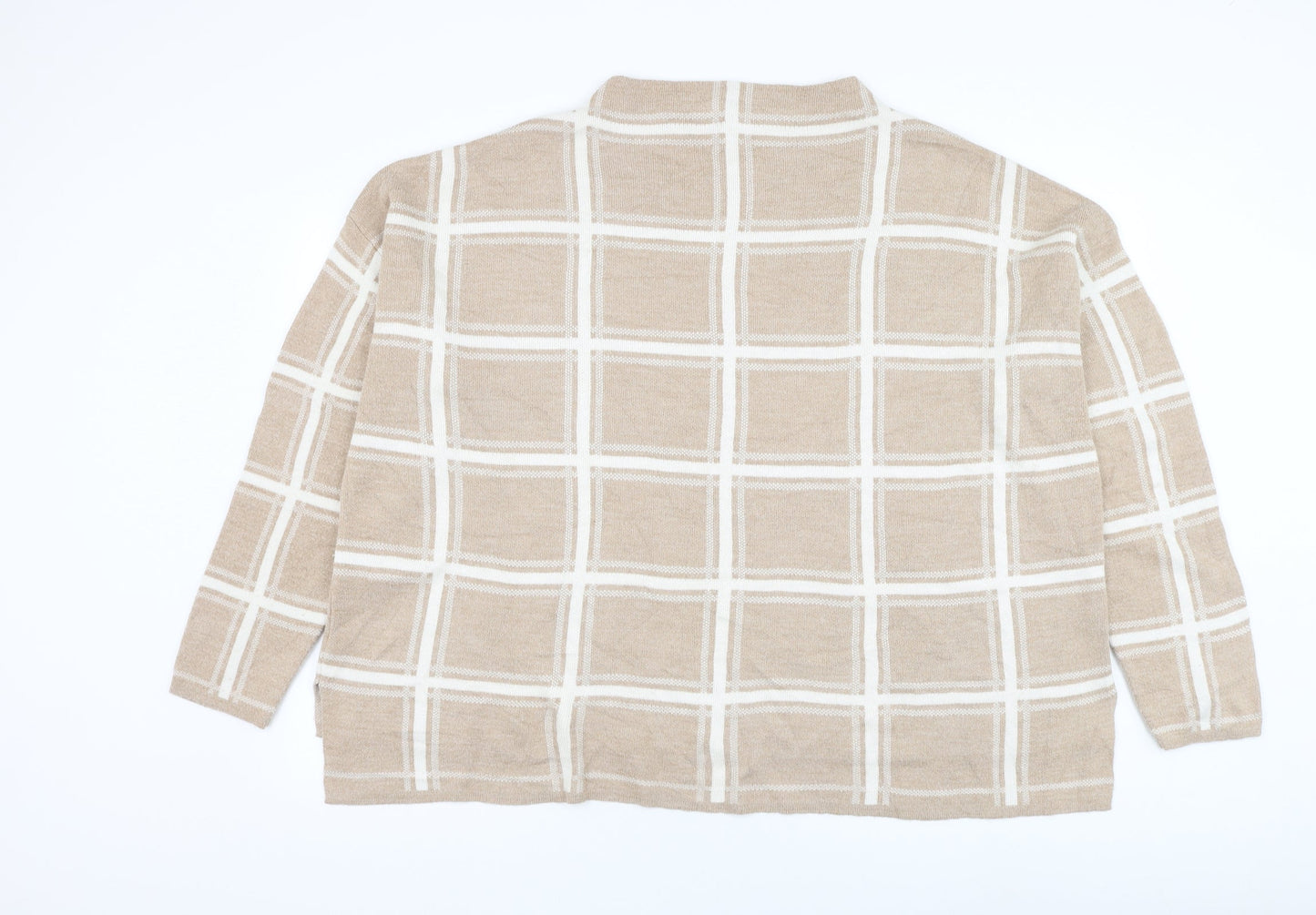 Womens UK Size 20 Marks and Spencer Brown Pullover Jumper