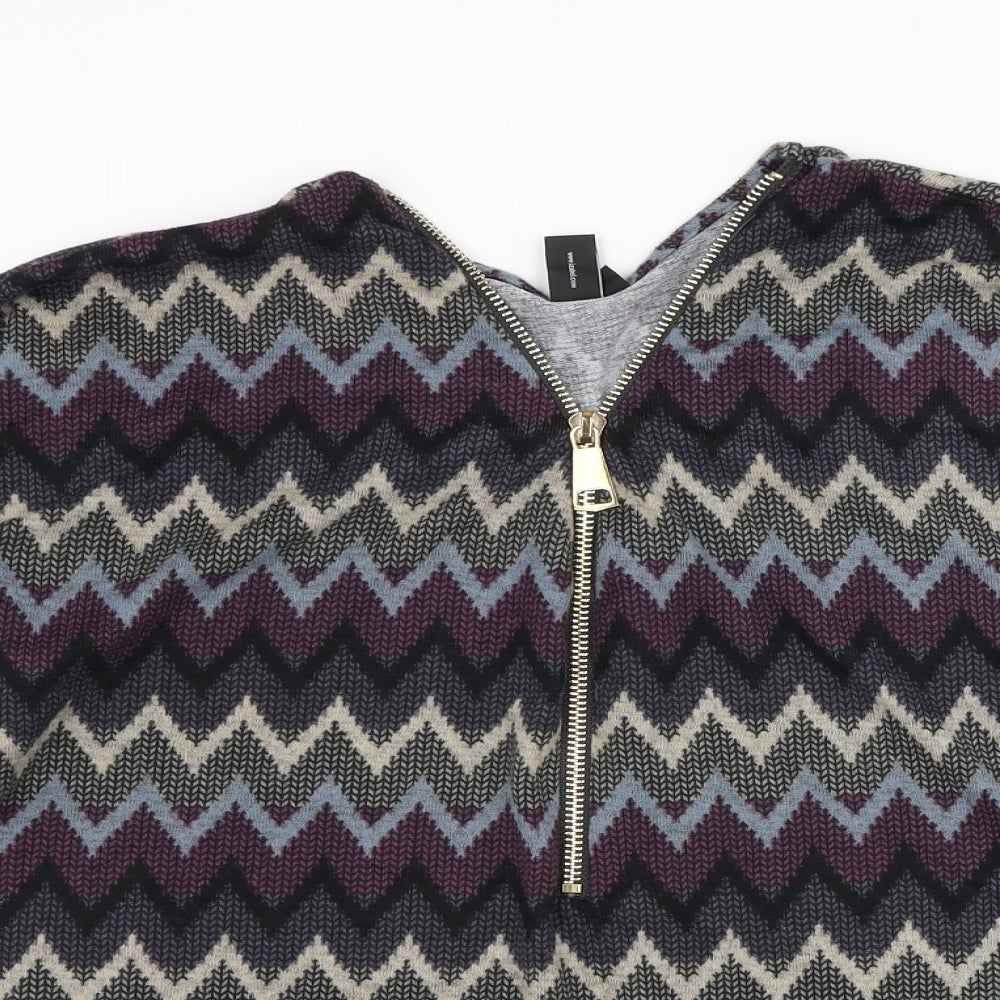 Womens UK Size 8 Izabel London Blue Pullover Jumper