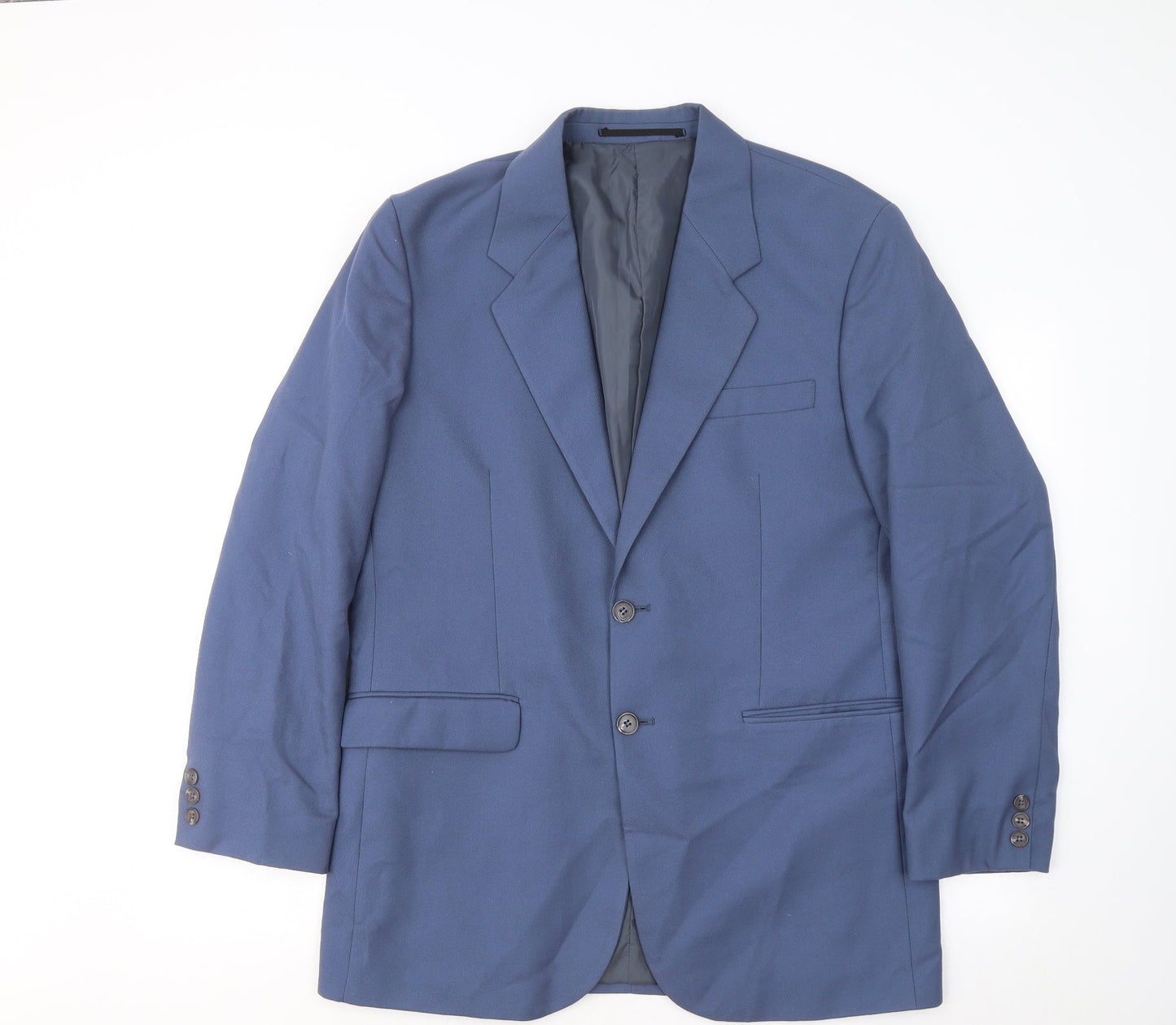 Mens UK Size 40 Premier MAN Regular Blue Suit Jacket