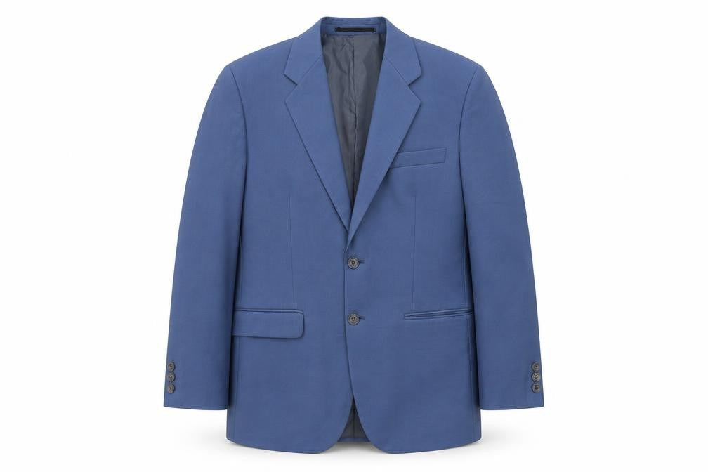 Mens UK Size 40 Premier MAN Regular Blue Suit Jacket
