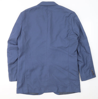 Mens UK Size 40 Premier MAN Regular Blue Suit Jacket