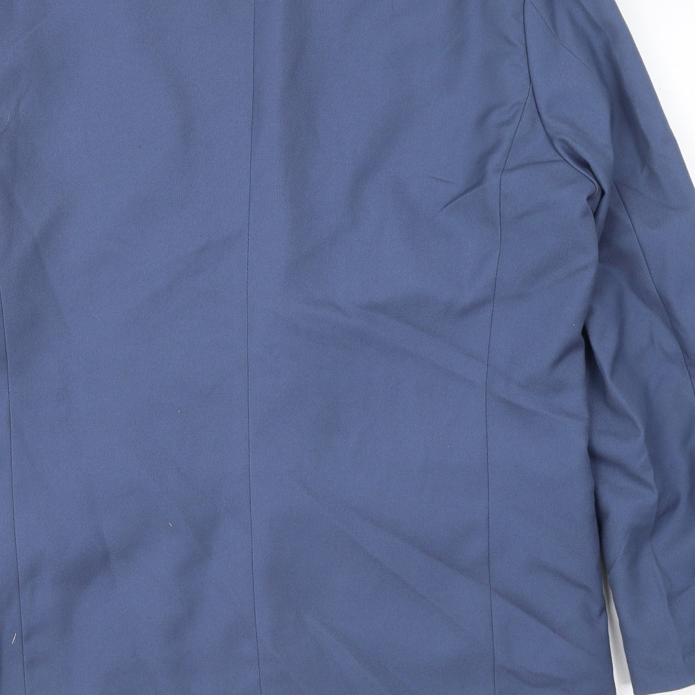 Mens UK Size 40 Premier MAN Regular Blue Suit Jacket
