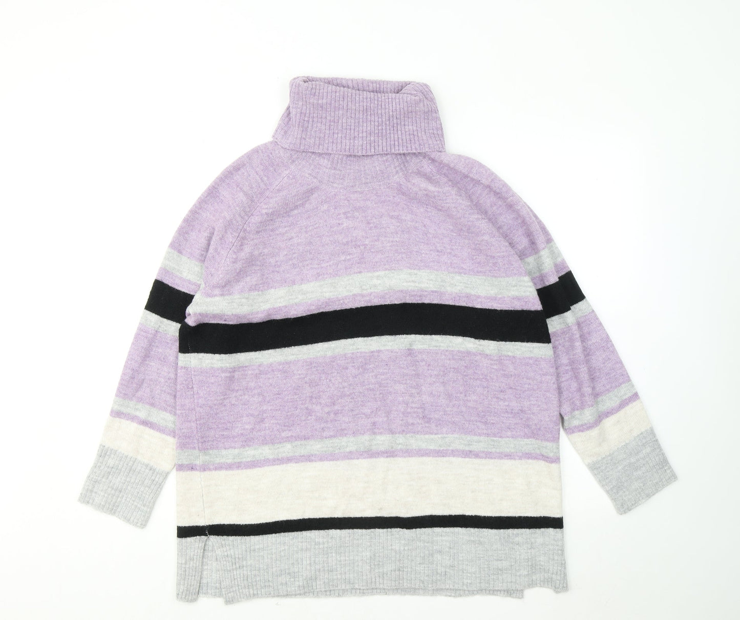 Womens UK Size 16 M&Co Purple Pullover Jumper