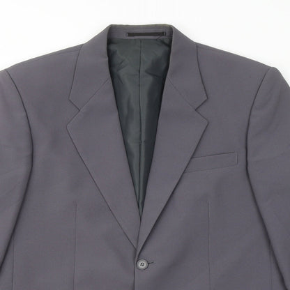 Mens UK Size 40 Premier MAN Regular Grey Suit Jacket