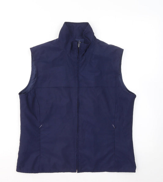 NL Active Womens Blue Gilet Jacket Size 12