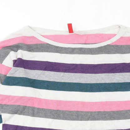 Womens UK Size S Divided by H&M Multicoloured Pullover Jumper
