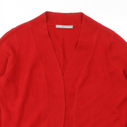 Womens UK Size 12 Marks and Spencer Red Pullover Jumper