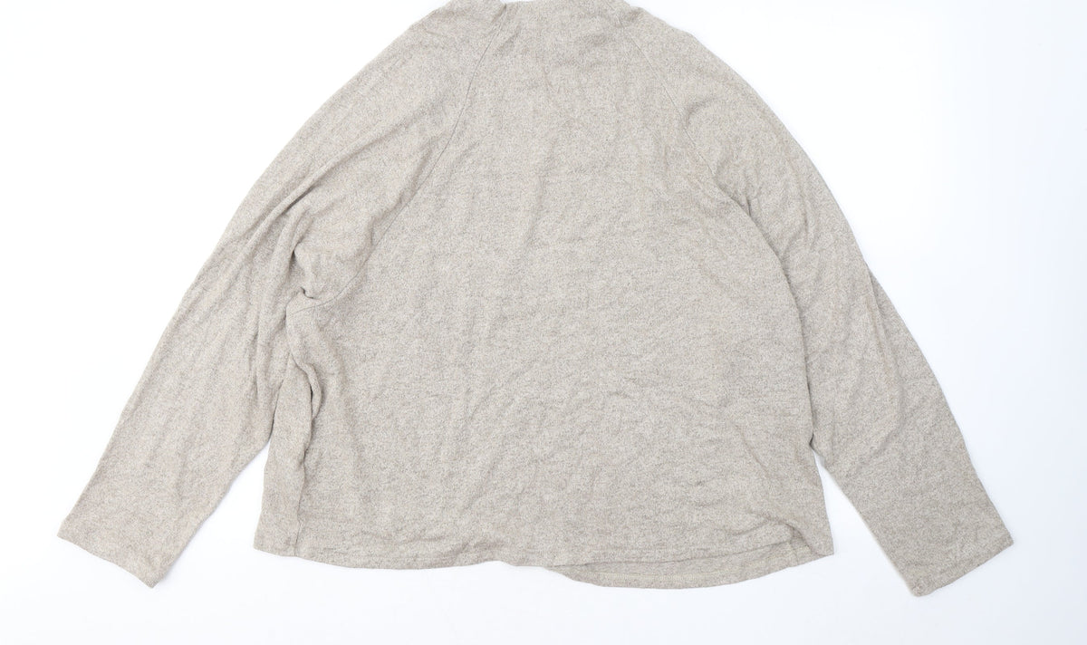 Womens UK Size L H&M Beige Pullover Jumper