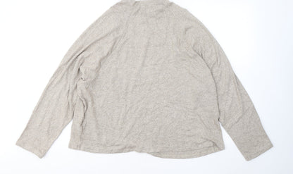 Womens UK Size L H&M Beige Pullover Jumper