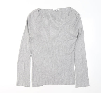 Womens UK Size M SWEEWE Grey Pullover Jumper