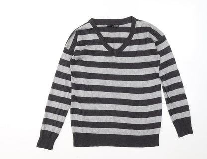 Womens UK Size 8 Atmosphere Grey Pullover Jumper