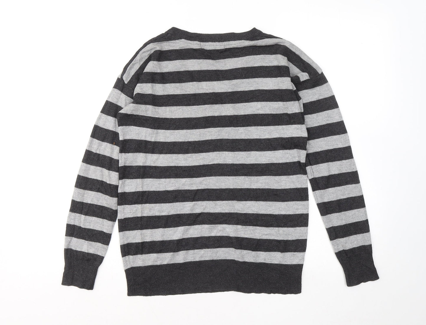 Womens UK Size 8 Atmosphere Grey Pullover Jumper