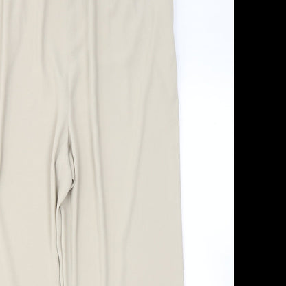Womens UK Size 18 Platinum Regular Fit  Beige Trousers