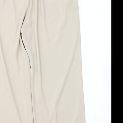 Womens UK Size 18 Platinum Regular Fit  Beige Trousers