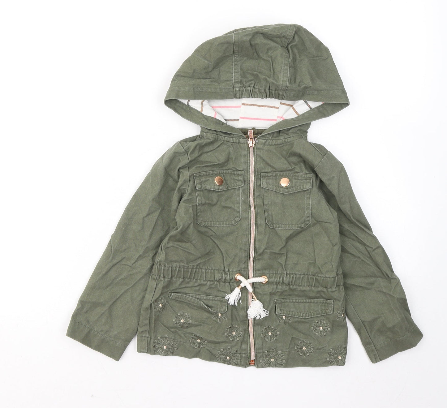 Gwians Closet Girls Green Jacket Size 2 Years