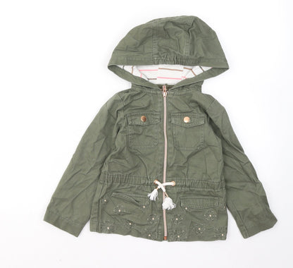 Gwians Closet Girls Green Jacket Size 2 Years