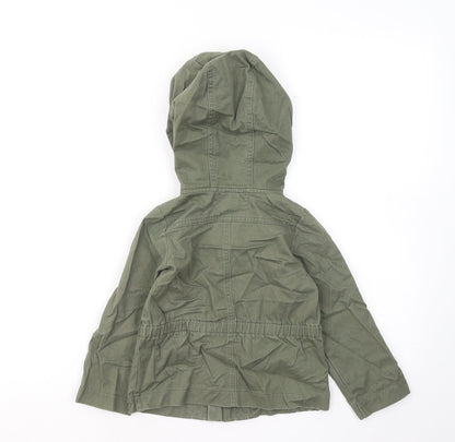 Gwians Closet Girls Green Jacket Size 2 Years