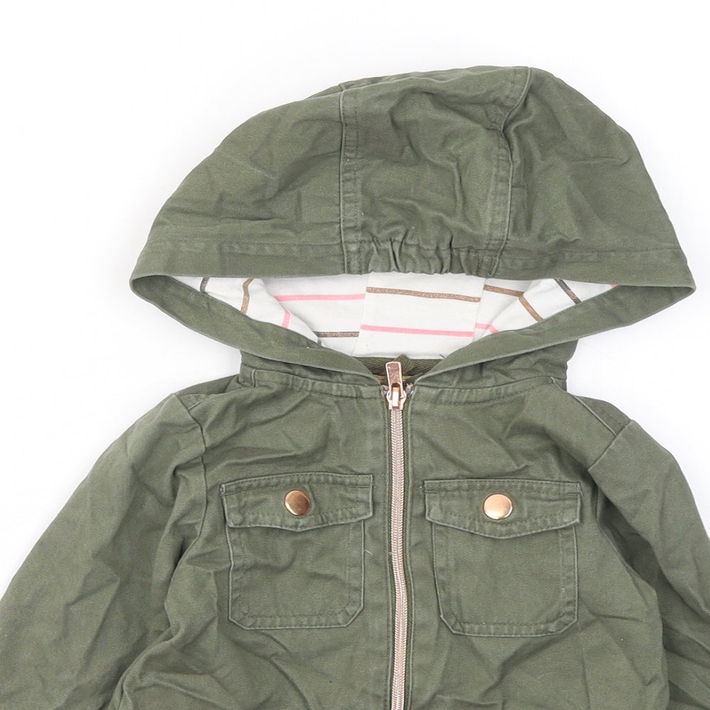 Gwians Closet Girls Green Jacket Size 2 Years
