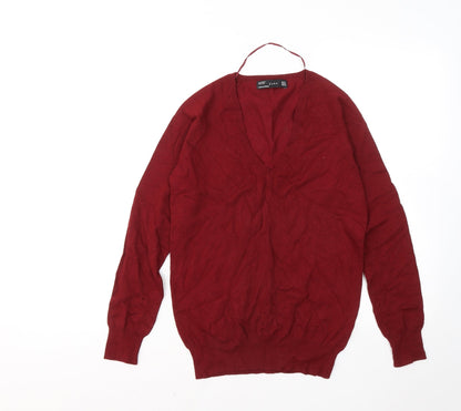 Womens UK Size XL Zara Red Pullover Jumper