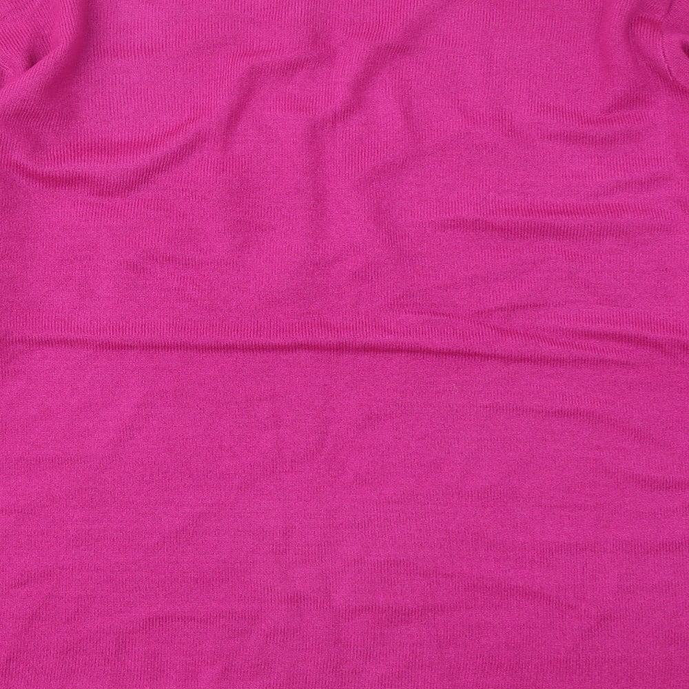Womens UK Size 14 ARISTA Pink Pullover Jumper