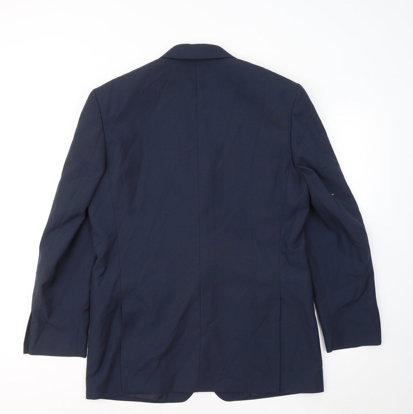 Mens UK Size 38 Chums Regular Blue Suit Jacket
