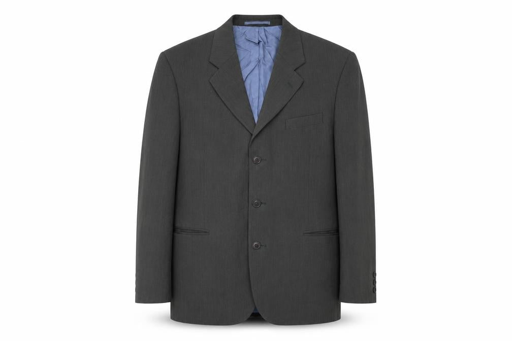Mens UK Size 40 Sergio Rossi Regular Grey Suit Jacket