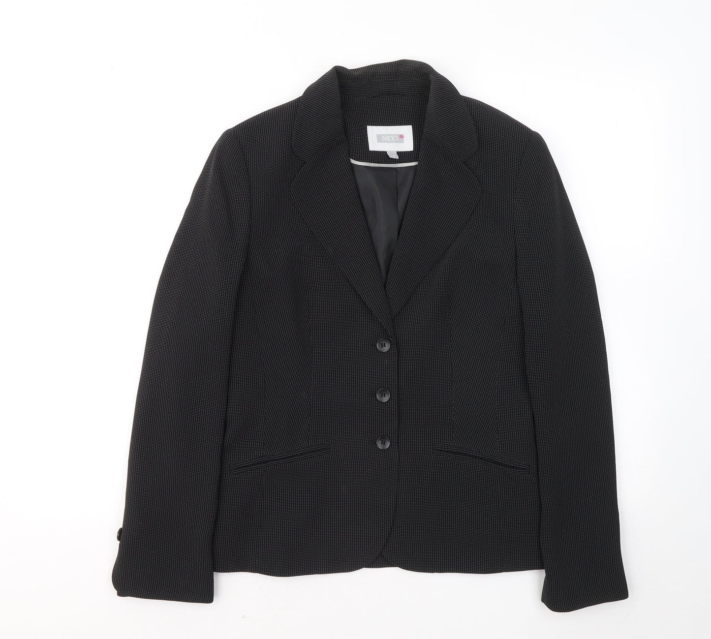 Womens UK Size 10 NEXT Black Jacket