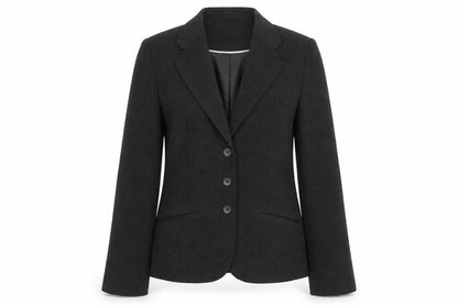 Next Womens Black Geometric Jacket Blazer Size 10