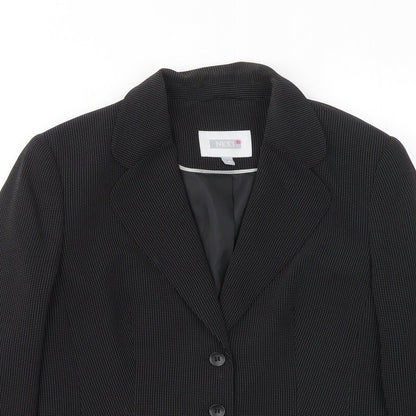 Womens UK Size 10 NEXT Black Jacket