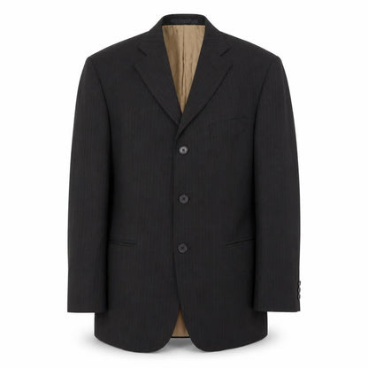 Mens UK Size 40 Impressions Regular Black Suit Jacket