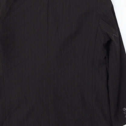 Mens UK Size 40 Impressions Regular Black Suit Jacket