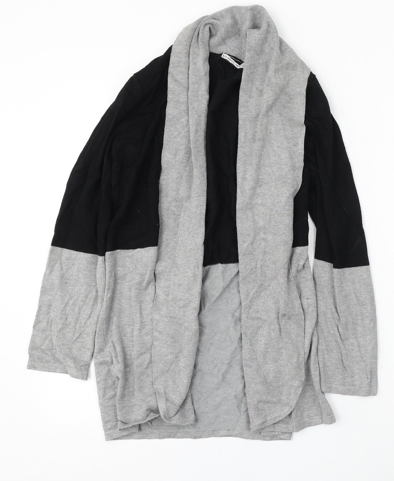 Womens UK Size M Preworn Grey Cardigan Jumper