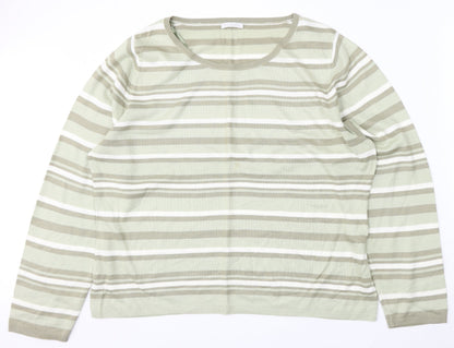 Womens UK Size 20 Matalan Multicoloured Pullover Jumper