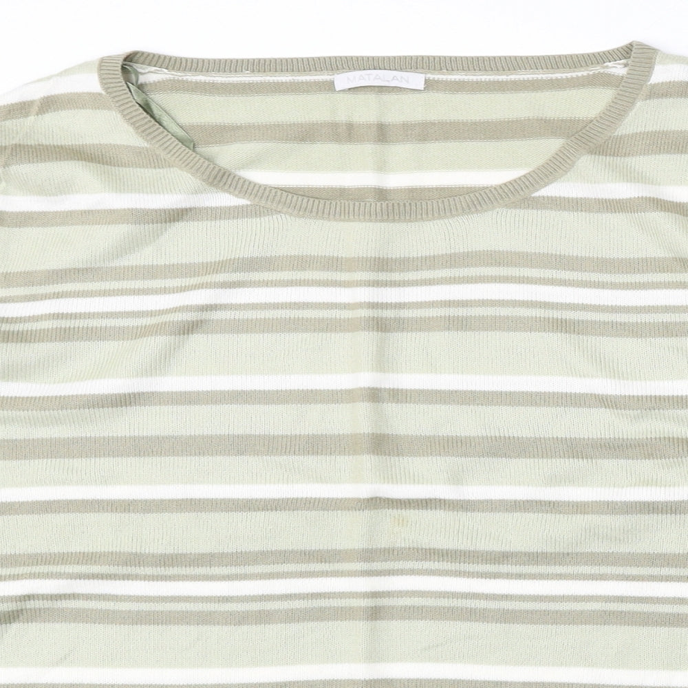 Womens UK Size 20 Matalan Multicoloured Pullover Jumper