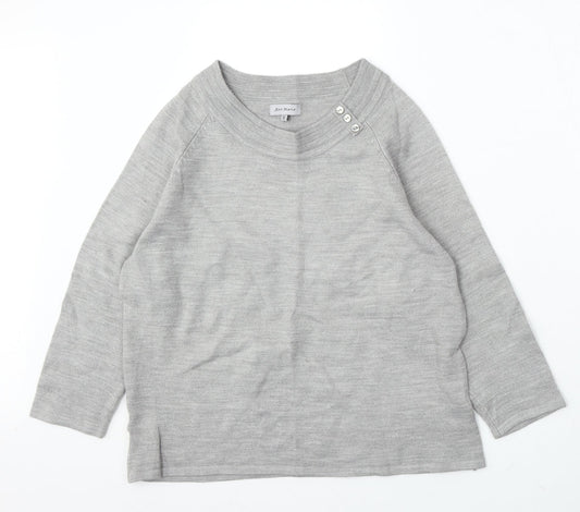 Womens UK Size XL Ann Marie Grey Pullover Jumper