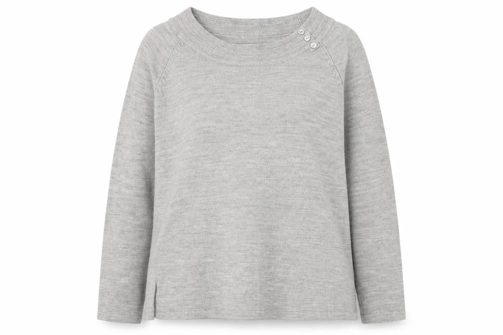 Womens UK Size XL Ann Marie Grey Pullover Jumper
