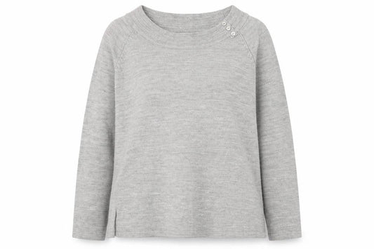 Womens UK Size XL Ann Marie Grey Pullover Jumper