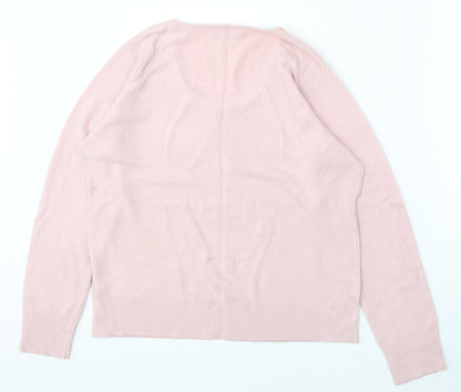 Womens UK Size L Bonmarché Pink Pullover Jumper