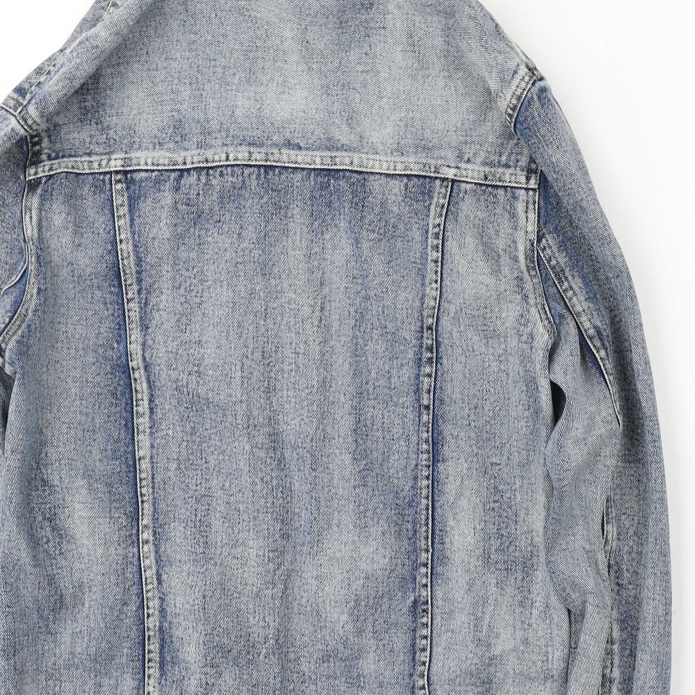 Vera&Lucy Womens Blue Jacket Size M Button