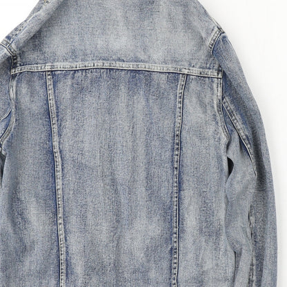 Vera&Lucy Womens Blue Jacket Size M Button