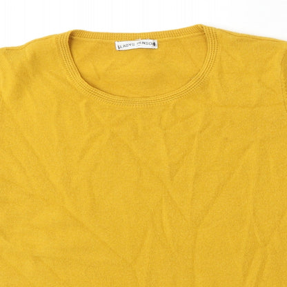Womens UK Size 12 Marks and Spencer Yellow Pullover Jumper