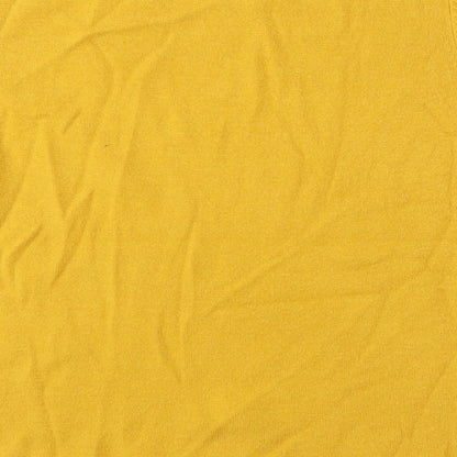 Womens UK Size 12 Marks and Spencer Yellow Pullover Jumper