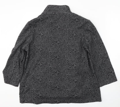 Womens UK Size 16 Classic Regular Grey Blazer