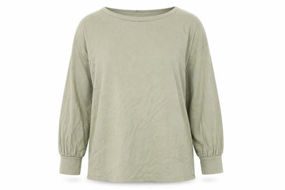 PRETTYLITTLETHING Womens Green Round Neck Polyester Pullover Jumper Size 10