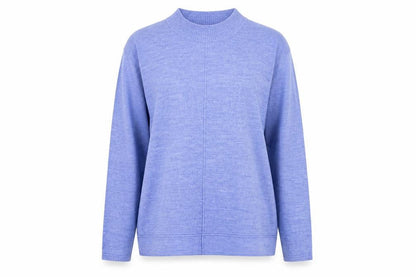 Womens UK Size L Vida Vi Blue Pullover Jumper